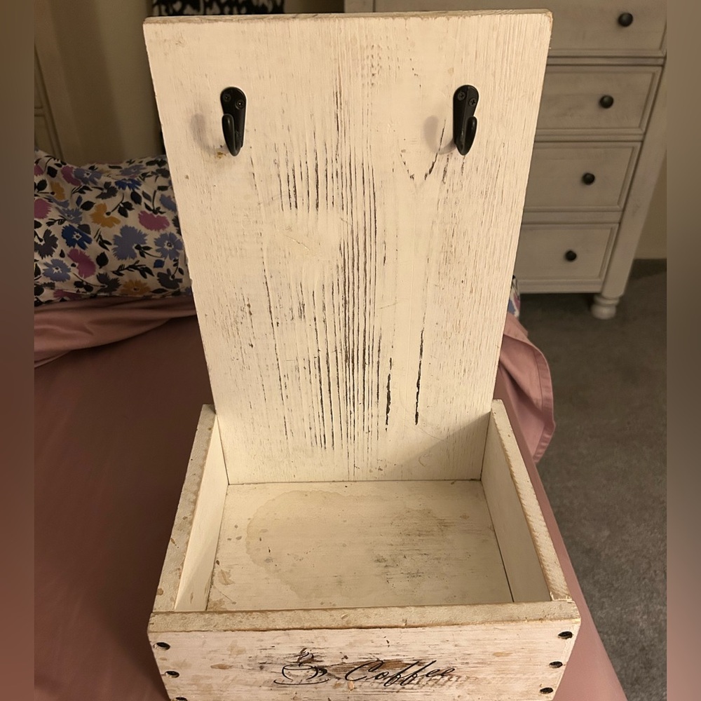 Rustic Wooden Coffee Holder